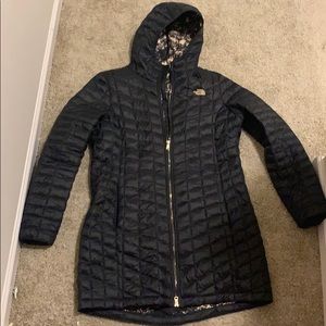 North Face Black Puffer Coat